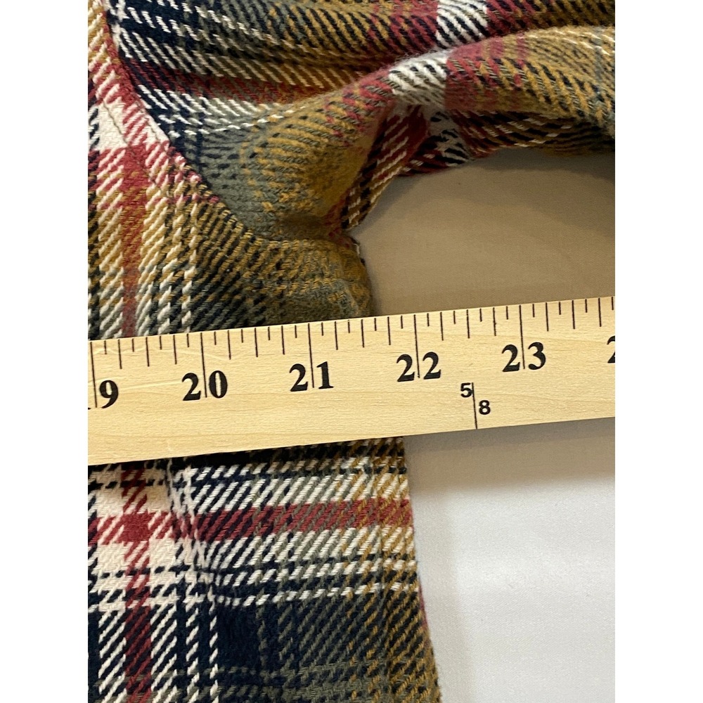 ORVIS Classic Collection Plaid Flannel Shirt Mens Long Sleeve Casual‎ Outerwear - Picture 6 of 12